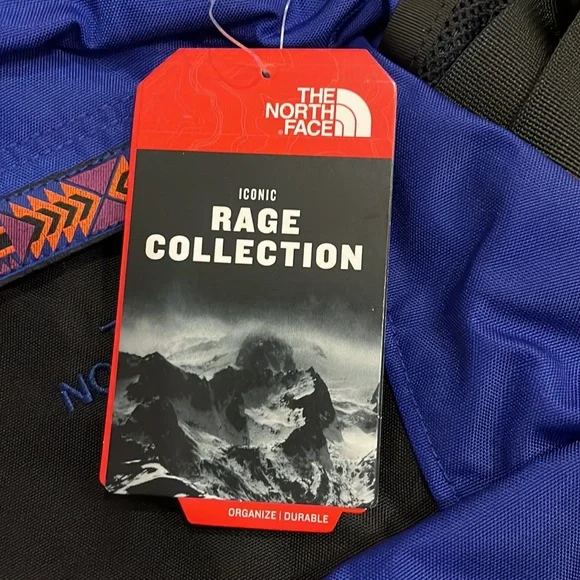 The North Face Rage 92 Fanny pack bum belt bag waist bag new Aztec blue - Picture 6 of 14